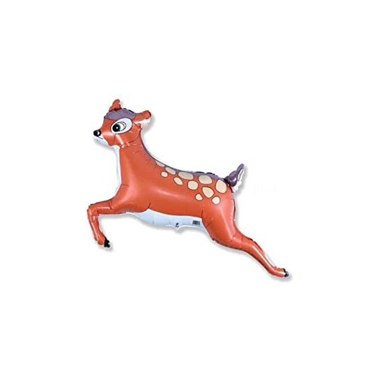 gazelle ballon mylar 40 cm non gonflé