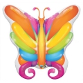 papillon fun 34 cm non gonflé (air sur tige)