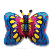 papillon 40 cm non gonflé air sur tige