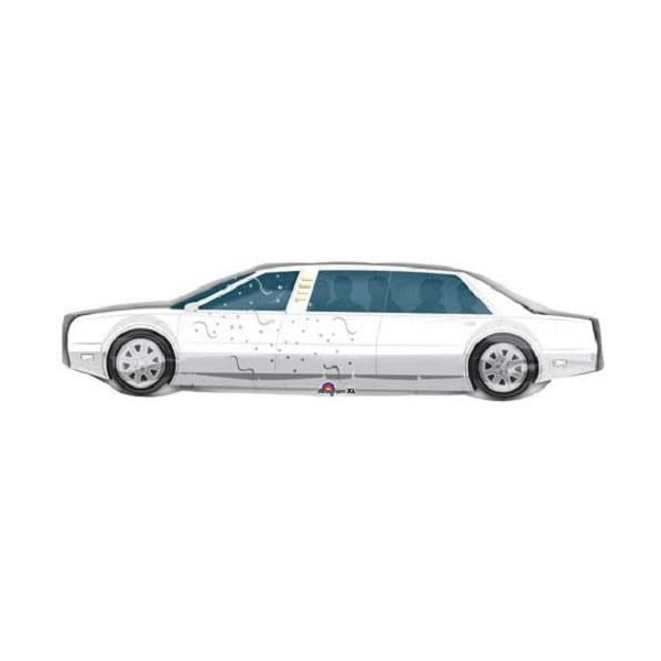 Limousine ballon mylar 28*107 cm vendu non gonflé