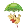 winnie ombrelle ballon mylar 76*89cm