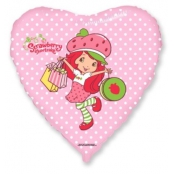 charlotte aux fraises coeur shopping 45 cm non gonflé