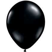 25 ballons qualatex 28 cm opaque noir