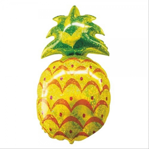 Ananas 94 cm ballon mylar non gonflé