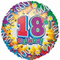 18 ballon birthday explosion mylar 45 cm