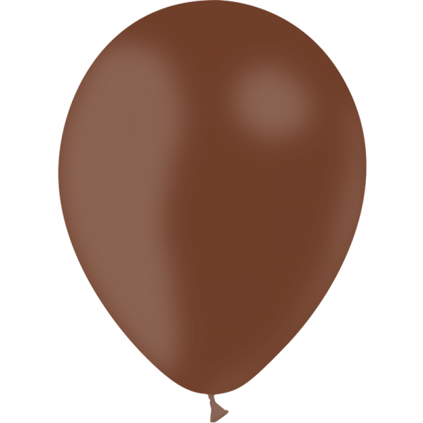 100 ballons chocolat standard 28 cm