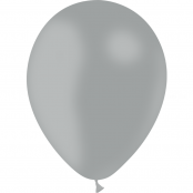 100 ballons gris standard 28 cm