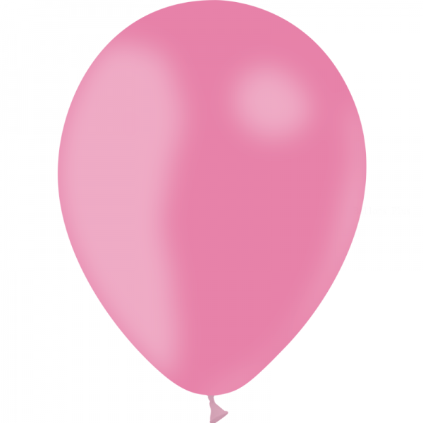 100 ballons rose foncé opaque 28 cm