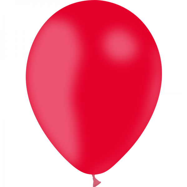 100 ballons rouge standard 28 cm