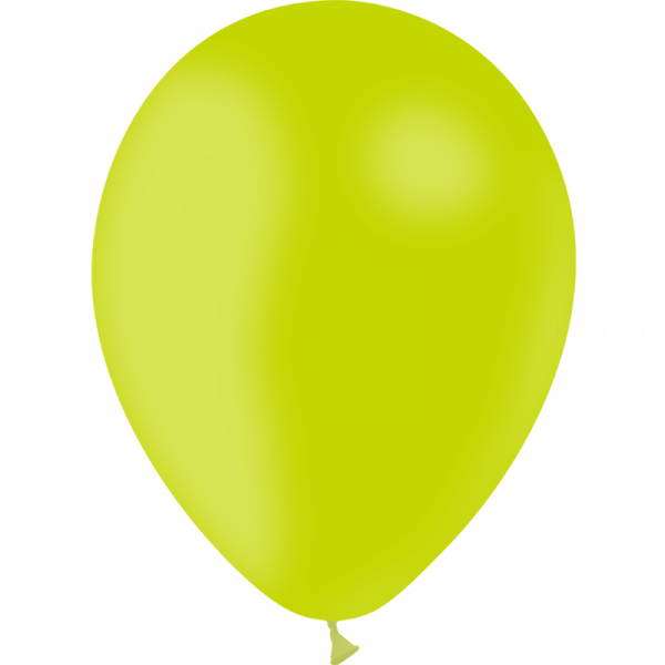 100 ballons vert pistache standard 28 cm