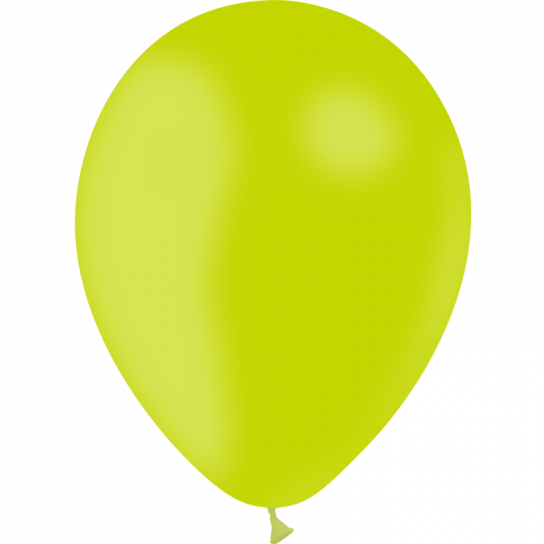 100 ballons vert pistache standard 28 cm