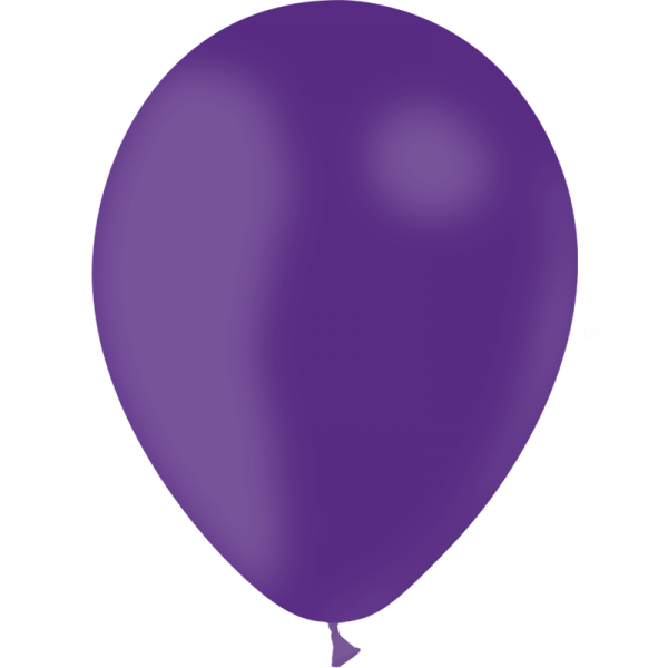100 ballons violet standard 28 cm