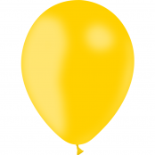 100 ballons Jaune d'Or standard 30 cm