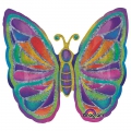 Papillons holographique ballon mylar 64*64cm23910 Papillons mylar