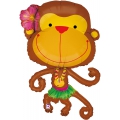 singe 99 cm non gonflé ballon mylar,