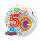 bubble 50em anniversaire 56 cm