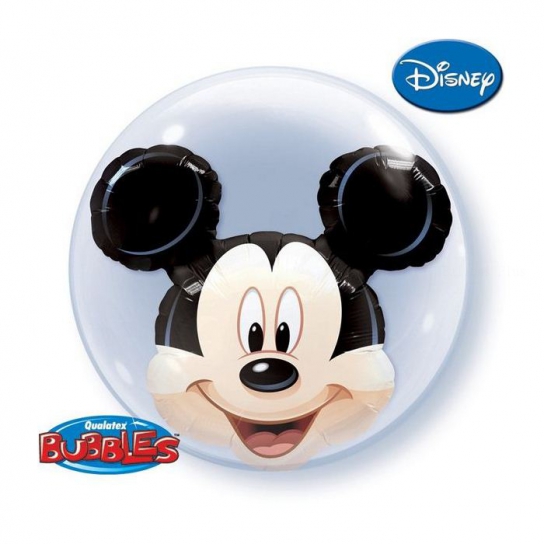 3d Mickey bubble double 61 cm