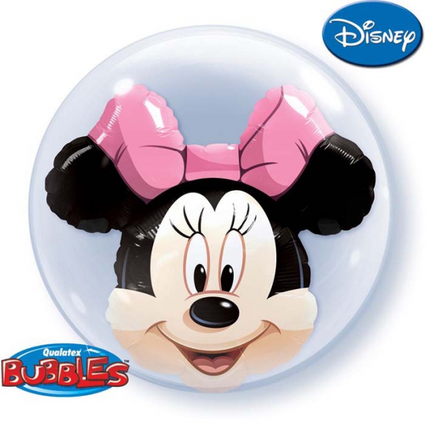 3d Minnie bubble double 61 cm