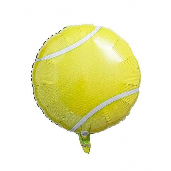 balle tennis ballon mylar 45 cm non gonflé