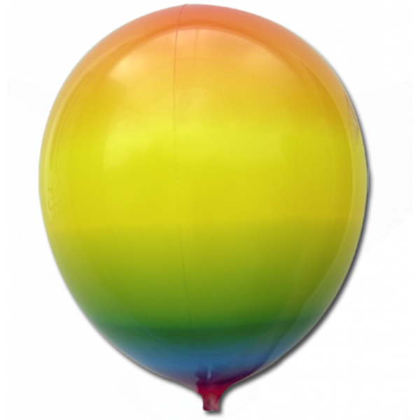 ballon arc en ciel foil 35 cm