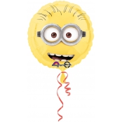 Minions ballon mylar diamètre 43 cm