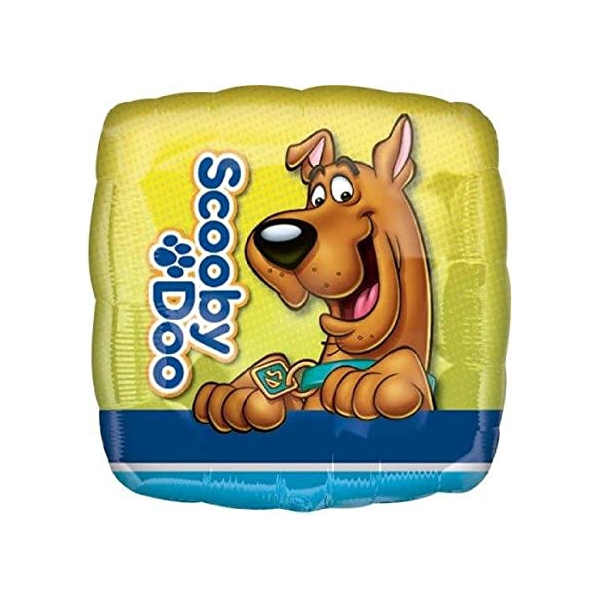 scoobydoo carré ballon métal 45 cm