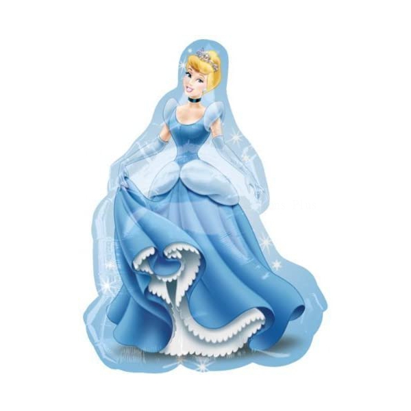 Cendrillon ballon métal 61cm*86cm