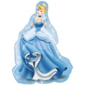 Cendrillon ballon métal 61cm*86cm