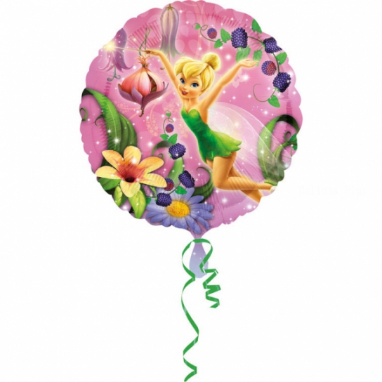 ° fée clochette ballon métal 45 cm