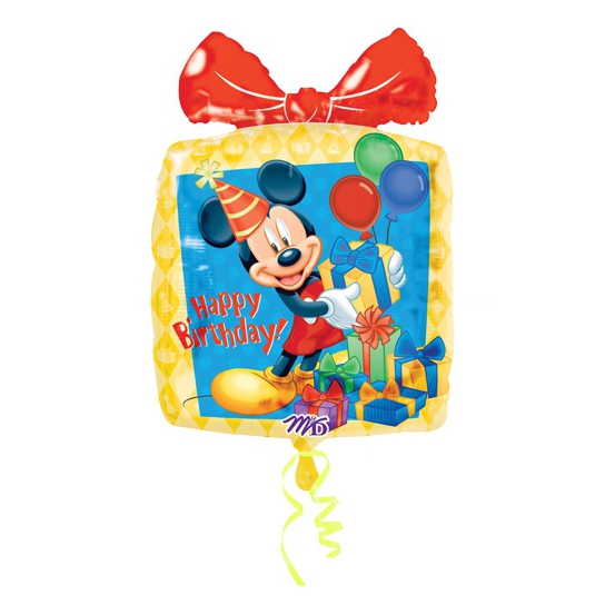 ° paquet cadeaux happy birthday mickey 46cm*64 cm