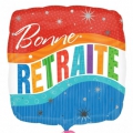 ° Bonne retraite ballon métal 45 cm