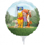 3 Winnie mini mylar vendu non gonflé pour air sur tige