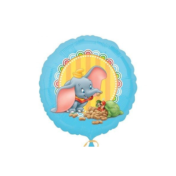 Dumbo ballon mylar rond 45 cm