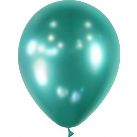25 ballons vert brillant 13cm852950 BALLOONIA 14 cm Ø BALLOONIA métal & brillant