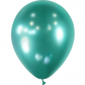 25 ballons vert brillant 13cm