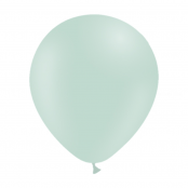 25 ballons vert menthe pastel mate 13 cm