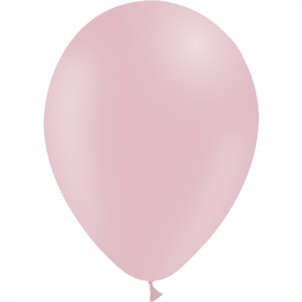 10 ballons rose bébé pastel matte 30 cm