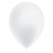 10 ballons Blanc Standard 30 cm