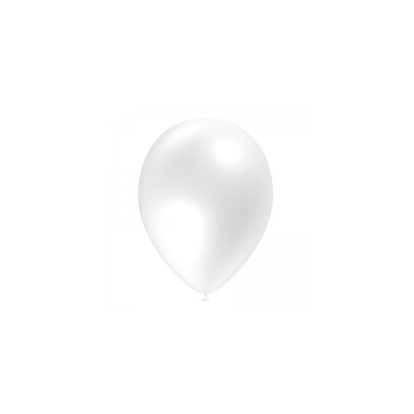 25 ballons transparent 14 cm