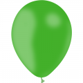 100 ballons vert standard 14 cm