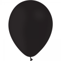 100 ballons noir opaque 14 cm
