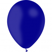 100 ballons bleu Marine opaque 14 cm