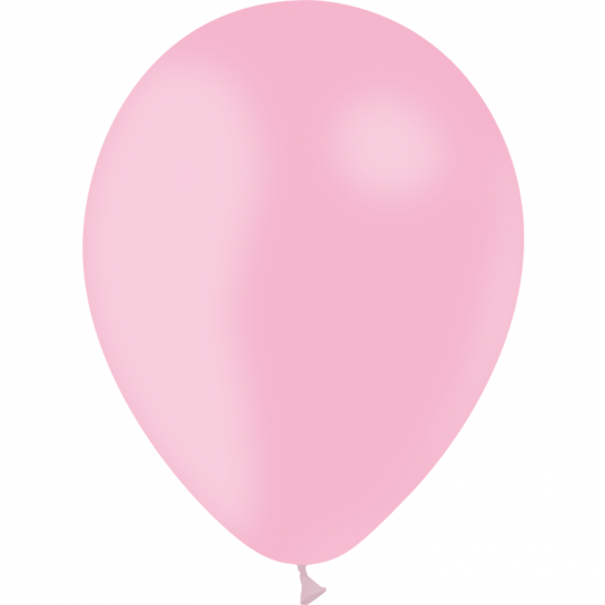 100 ballons rose bonbon opaque 30 cm