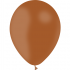 25 ballons marron opaque 14 cm