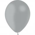 25 ballons gris opaque 14 cm