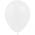 100 ballons blanc métal 14 cm