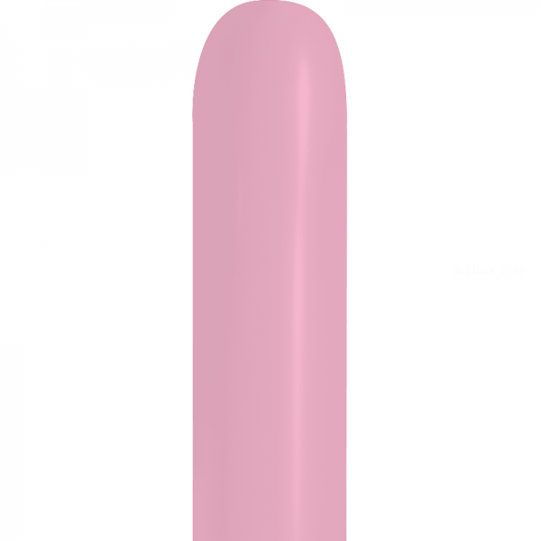 100 ballons de sculpture 260 rose bonbon