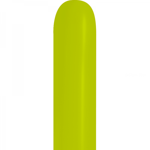 100 ballons de sculpture 260 vert lime