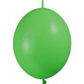 100 ballons double attache 30 cm opaque vert