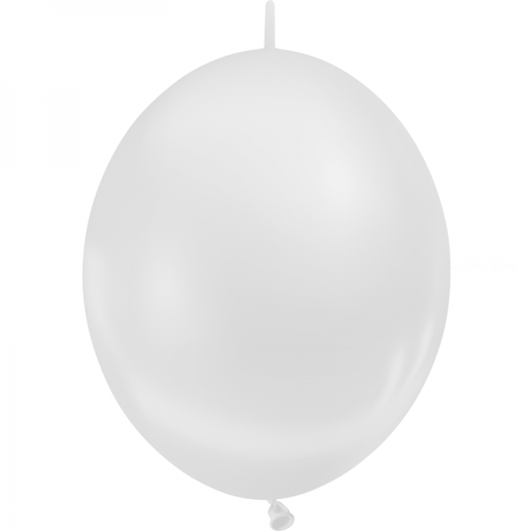 10 ballons double attache 30 cm opaque transparent